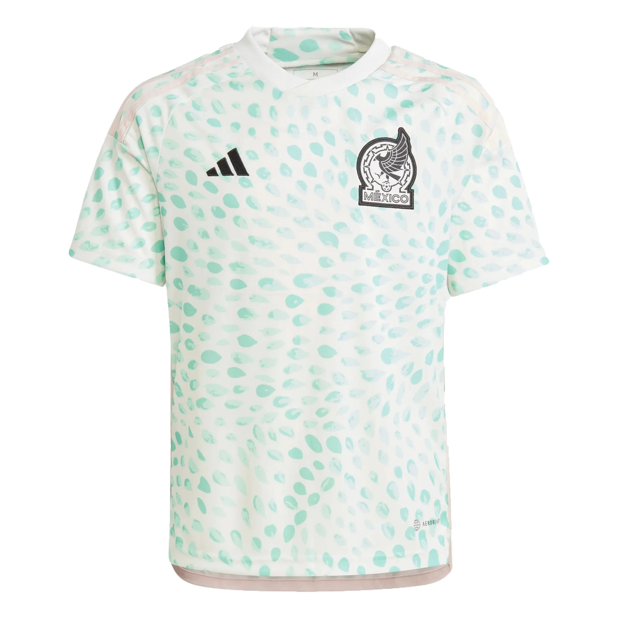 adidas Kids Mexico 2023/24 Away Jersey White/Green