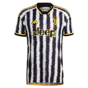 adidas Men's Juventus 2023/24 Authentic Home Jersey White/Black