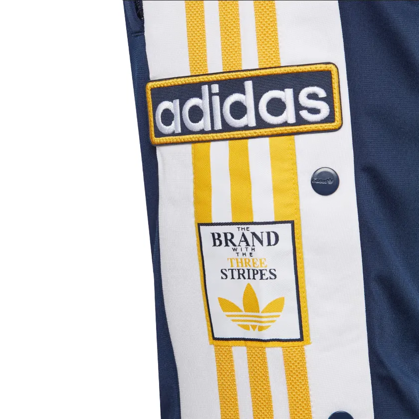 Adidas Originals sports shorts for boys Adibreak IN2118 indigo-white-gold yellow 